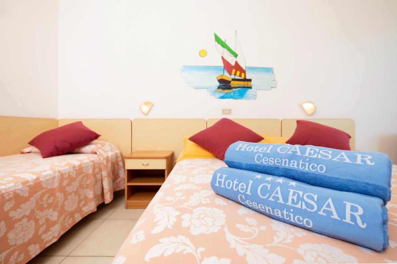 Hotel Caesar Cesenatico Exterior foto